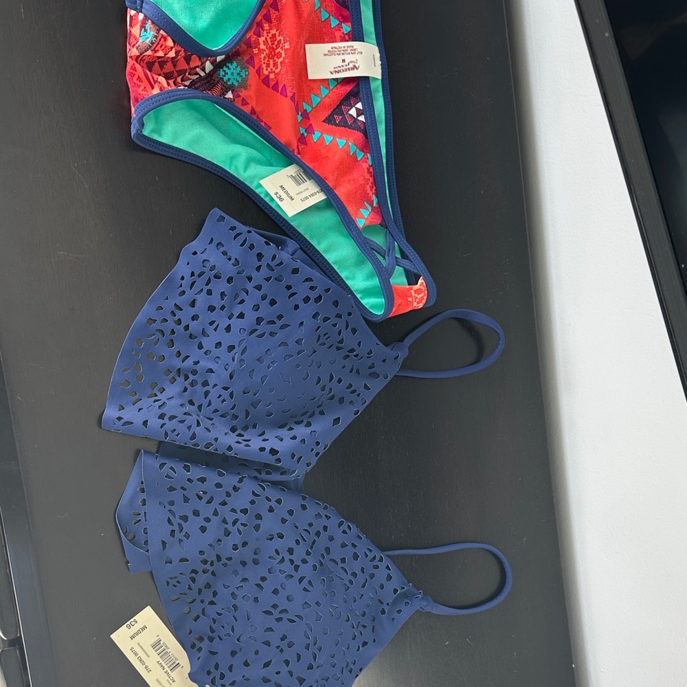 Arizona Jean Company Navy Bikini Set size M